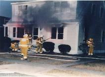 Structure fire caused by a heat blanket on the 200 block of 103rd Street in 1990