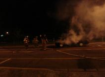 Smoking engine from a fully envolved car fire in 2005 on the 100 block on 96th Street