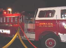 One of Avalon's engines that was able to sustain the heat